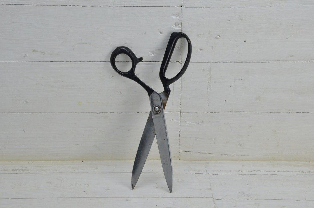 Old Large Scissors Large Hand Scissors Old Tailor's Scissors Antique