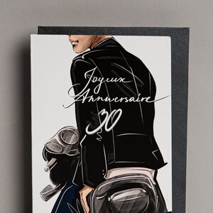 carte de vœux Joyeux Anniversaire (30),bon anniversaire,cadeau papa, carte de voeux, anniversaire père.
