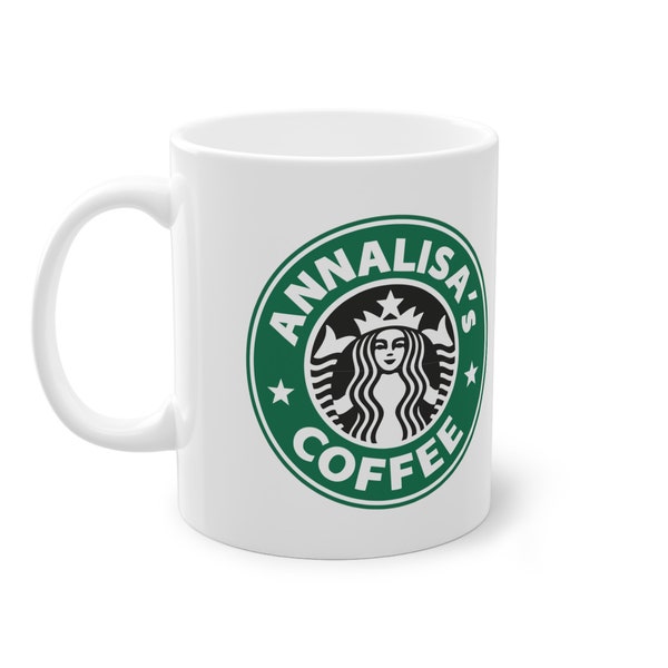 Anpassbare Starbucks-Tasse, Starbucks-Keramikbecher, Starbucks-Kaffeebecher