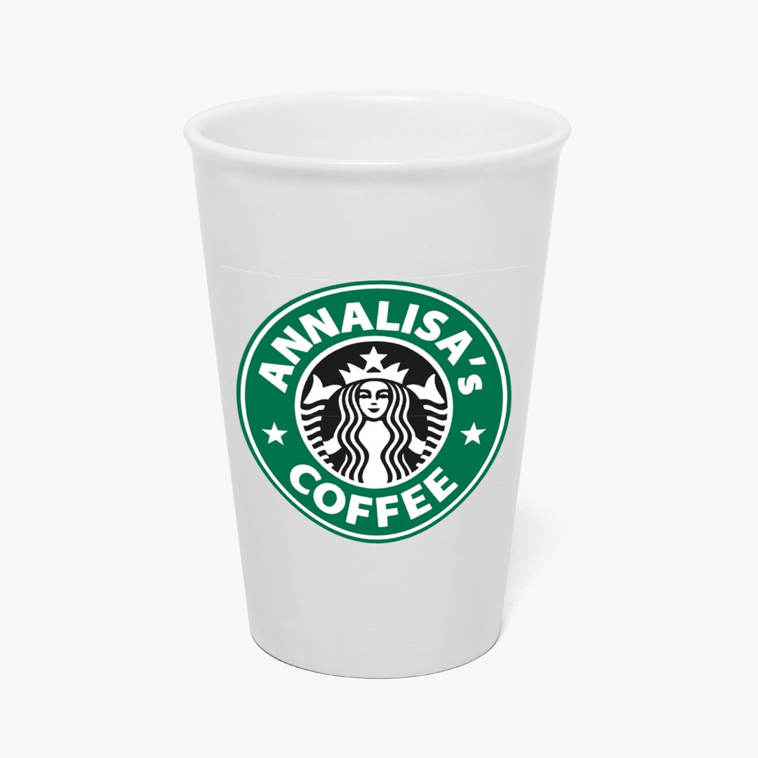 Customizable Starbucks Mug, Starbucks Ceramic Mug, Starbucks Coffee Mug