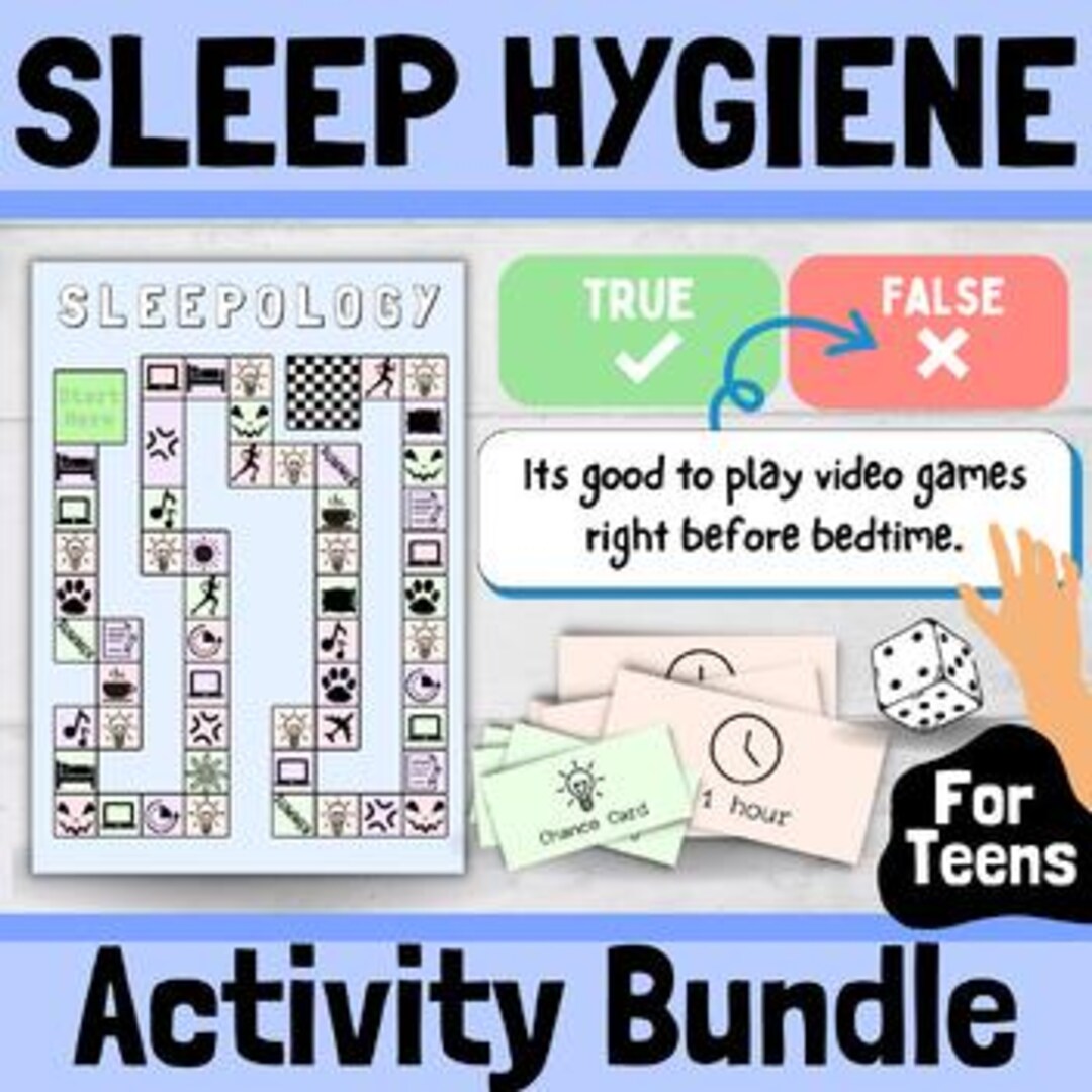 Sleep Education Activities | Teach Positive Sleeping Habits Through ...