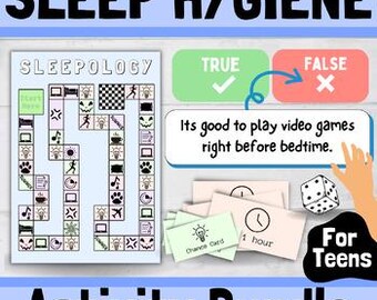 Sleep Education Activities | Teach positive sleeping habits through play! SPeD