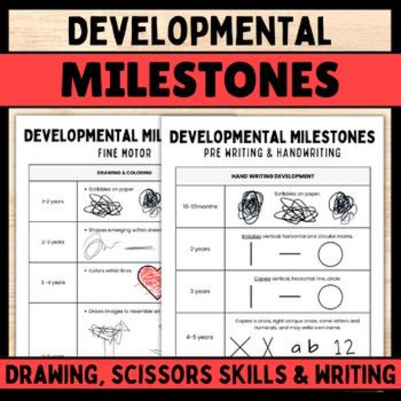 Fine Motor Developmental Milestones: Writing, Dexterity, Scissor Skills ...