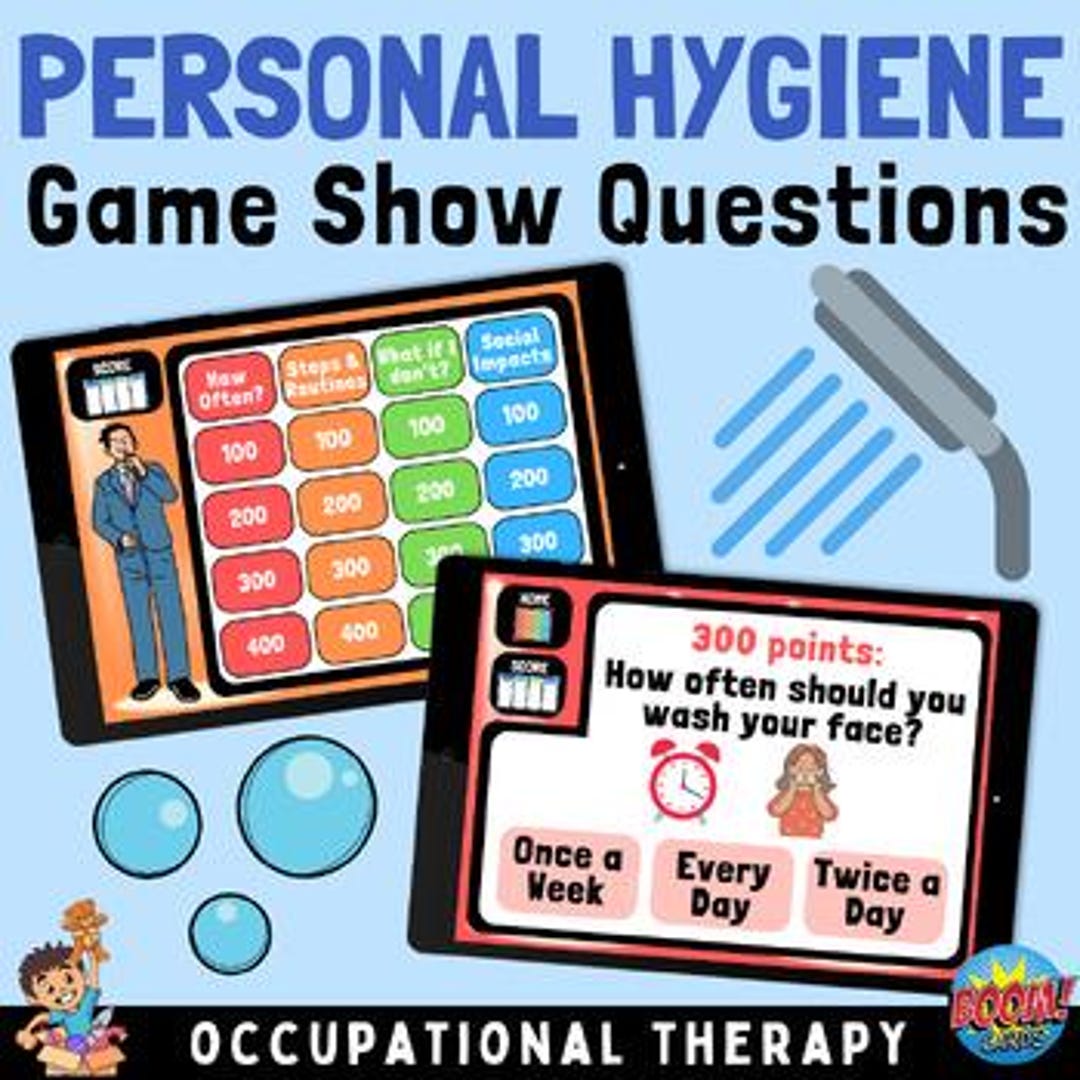 Personal Hygiene Multiple Choice Interactive Quiz Using Boom Cards - Etsy