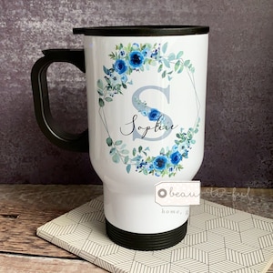 Personalised Travel mug - Friend gift - Travel mug gift - Teacher gift - Insulated hot drink mug - Thermal mug - Mug