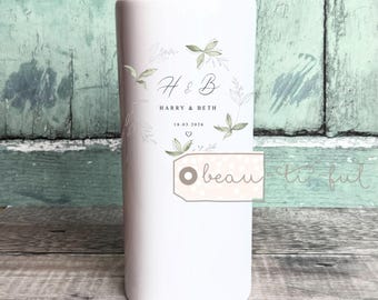 Personalised Wedding Vase | Floral Newlywed Gift, Mr & Mrs, Bride and Groom, Wedding gift, Anniversary