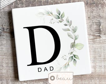 Personalised Father’s Day gift Personalised coaster Drink coaster Ceramic coaster Birthday gift Friend gift Home gift Gift for her