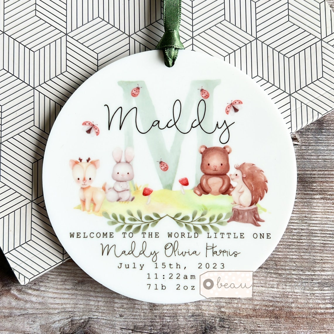 Personalised New Arrival Baby Boy Girl Gift Welcome to the World ...