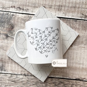 Personalised Valentine’s Day mug - Valentine’s Day mug - Galentines day gift - Valentines gift heart ceramic Mug - Tea coffee Mug - Gift mug