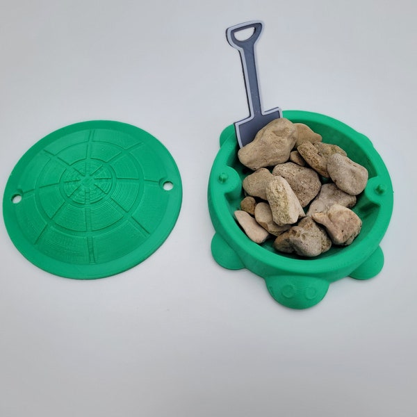 Mini Turtle Sandbox | Small Pet Food Dish | Zen Garden | Desk Toy | Desk Storage | Turtle Desk Pet | Desk Turtle | Pet Water Bowl