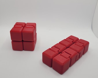 Infinity Cube | Fidget Cube | Stress Reliever | 3D Printed | Desk Toy | Stocking Filler | Sensory Toy | Fidget Toys | 3D printed Fidgets