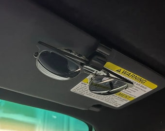 Sun Glasses clip | Sun Visor Glasses Clip | 3D printed car glasses clip | Car Glasses holder | Driving glasses clip | Car glasses storage