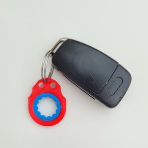 Spinning Keychain |  Fidget Spinner Key ring | Karambit Keychain spinner | Fidget toy | Car Lover Gift | Fidget ring | Sensory Toy| Spin Toy