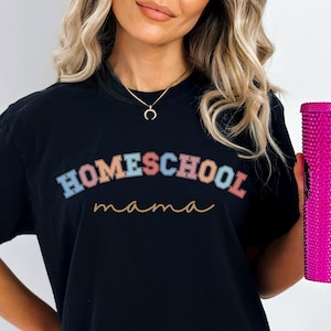 Homeschool Mom Comfort Colors Shirt,Homeschool Mama,Homeschool Mom Gift,Christian Mom T-shirt,Homeschooling Shirt,Homeschool Mom Mothers Day