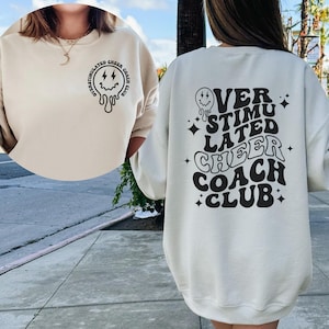 Cheer Coach Sweatshirt,Cheer Coach Crewneck,Cheer Coach Gift,Cheer Sweatshirt,Cheerleading Sweatshirt,Coach Gift,Coach Sweatshirt,Cheer Gift