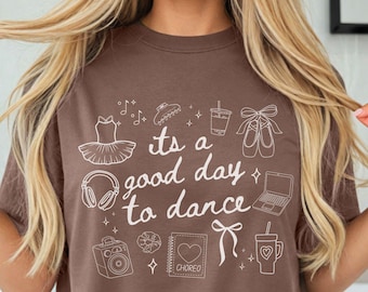 Dance Teacher Comfort Colors Shirt,Dance Teacher Gifts,Dance Coach Gift,Dance Instructor Shirt,Future Dance Teacher,Dance Bow Shirt