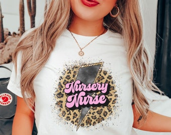 Nursery Nurse Shirt,Nursery Nurse Gift,Baby Nurse Shirt,Neonatal Nurse Shirt,NICU Nurse Shirt,Retro Nurse Shirt,Nurse Gift,Nursing Student