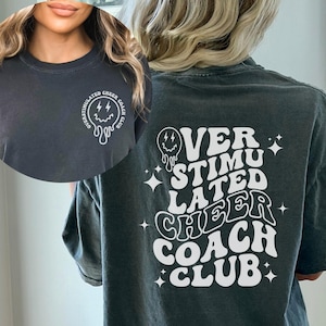 Cheer Coach Comfort Colors Shirt,Cheer Coach Gift,Cheer Competition Shirt,Cheerleading Coach,Retro Cheer Shirt,Gift For Cheer Coach