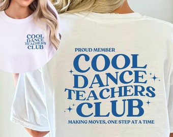 Comfort Colors Dance Teacher Shirt,Dance Teacher Gifts,Dance Coach Gift,Dance Instructor Shirt,Retro Dance Teacher Shirt,Future DanceTeacher