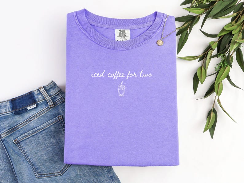 Coffee Pregnancy Announcement Comfort Colors Shirt,summer pregnancy shirt,pregnant friend gift,first time mom gift,pregnant mom gift Violet