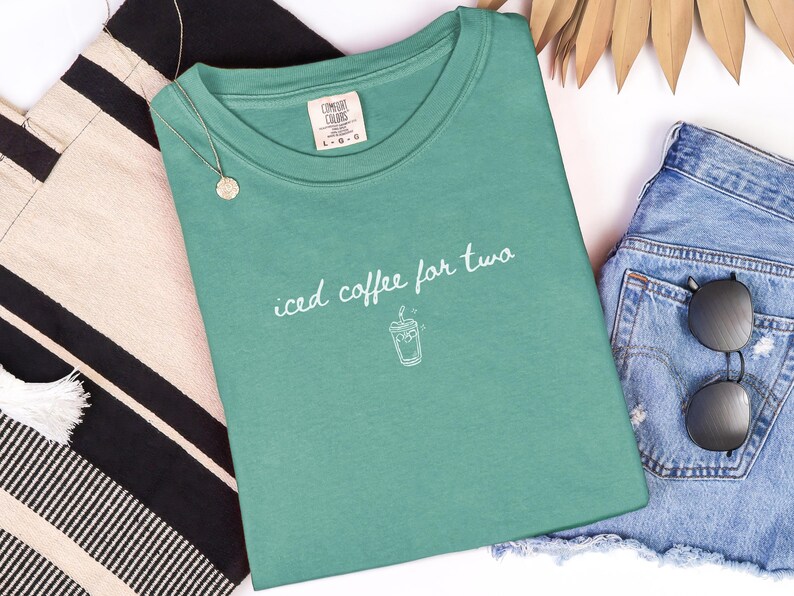 Coffee Pregnancy Announcement Comfort Colors Shirt,summer pregnancy shirt,pregnant friend gift,first time mom gift,pregnant mom gift Light Green