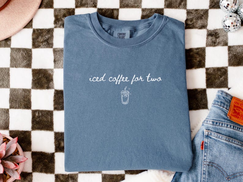 Coffee Pregnancy Announcement Comfort Colors Shirt,summer pregnancy shirt,pregnant friend gift,first time mom gift,pregnant mom gift Blue Jean