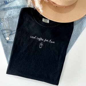 Coffee Pregnancy Announcement Comfort Colors Shirt,summer pregnancy shirt,pregnant friend gift,first time mom gift,pregnant mom gift Black