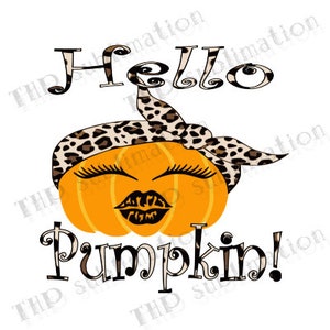 Hello Pumpkin Sublimation Download
