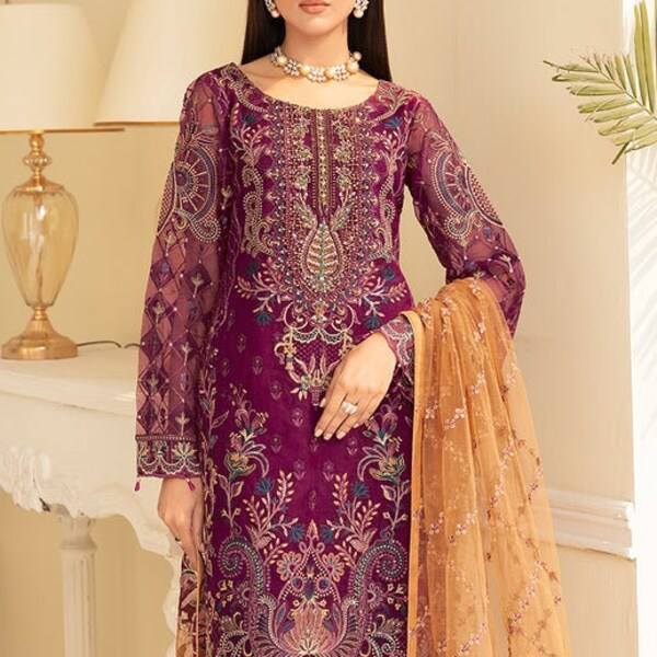 Indian Party Dress Etsy