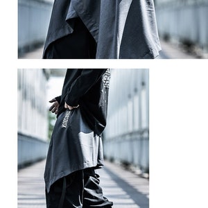 Techwear Hip Hop Men Women Harem Skirts Shorts Harajuku - Etsy