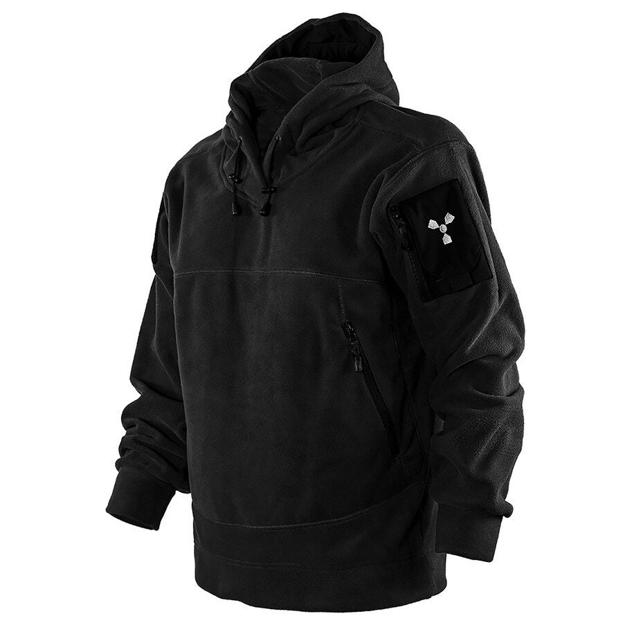 Mens Tactical Fleece Hoodie Jacketmilitary Army Camouflage Etsy