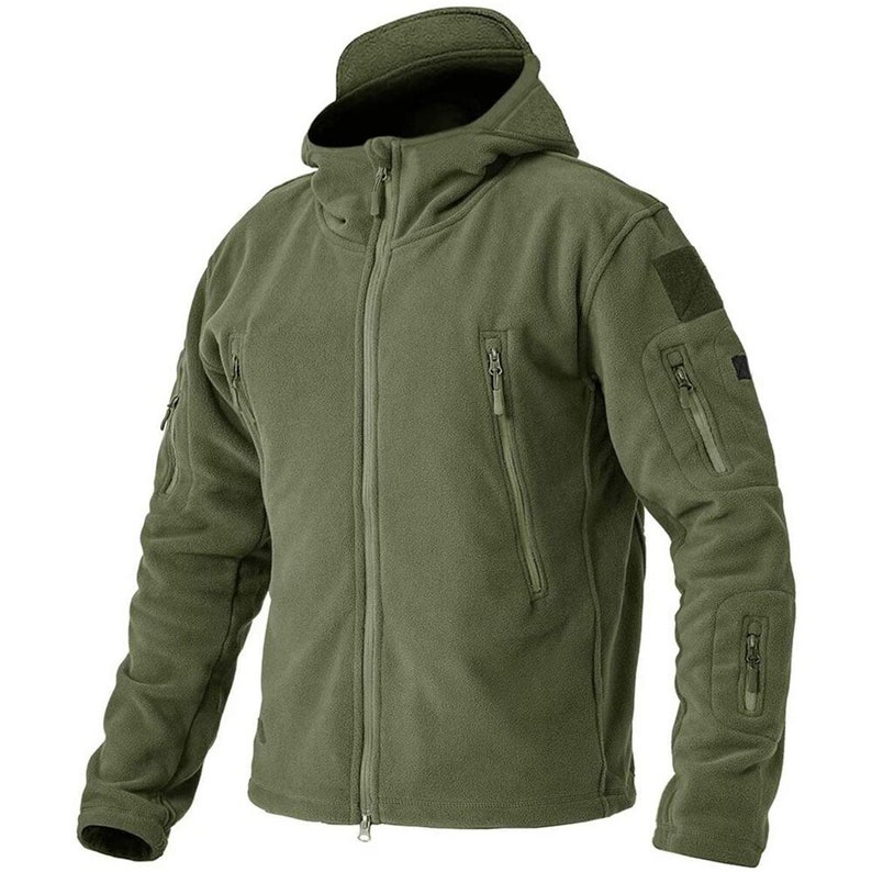 Military Army Jackets Mens Fleece Tactical Combat - Etsy