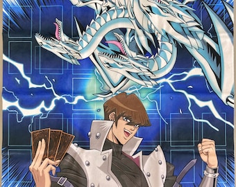 Tapete de tela para dos jugadores de Blue Dragon