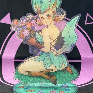 Forest Fox Girl Standee