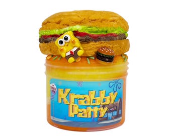 Krabby Patty Schnee Fizz Slime DIY Kit