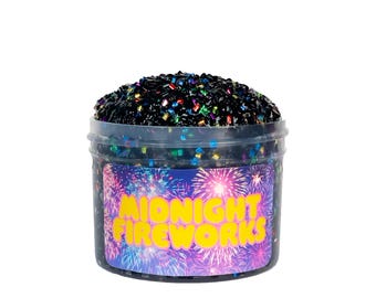Midnight Fireworks Bingsu Knusperschleim zu Neujahr