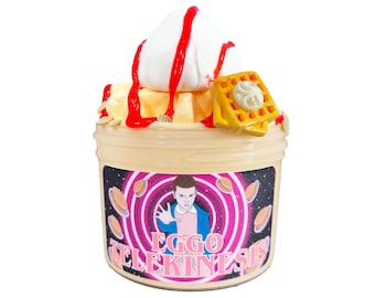 Eggo Telekinesis Kit de arcilla DIY Mantequilla Slime