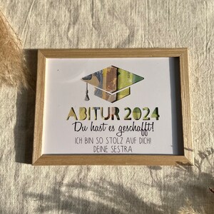 Abitur 2025 cash gift | Personalized cash gift for graduation | Individual gift for graduation / Abitur image 4
