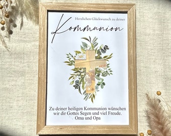 Kommunion Geldgeschenk, Kommunion geschenk, personalisiertes Kommunionsgschenk, Kommunion, Geschenk Kommunion