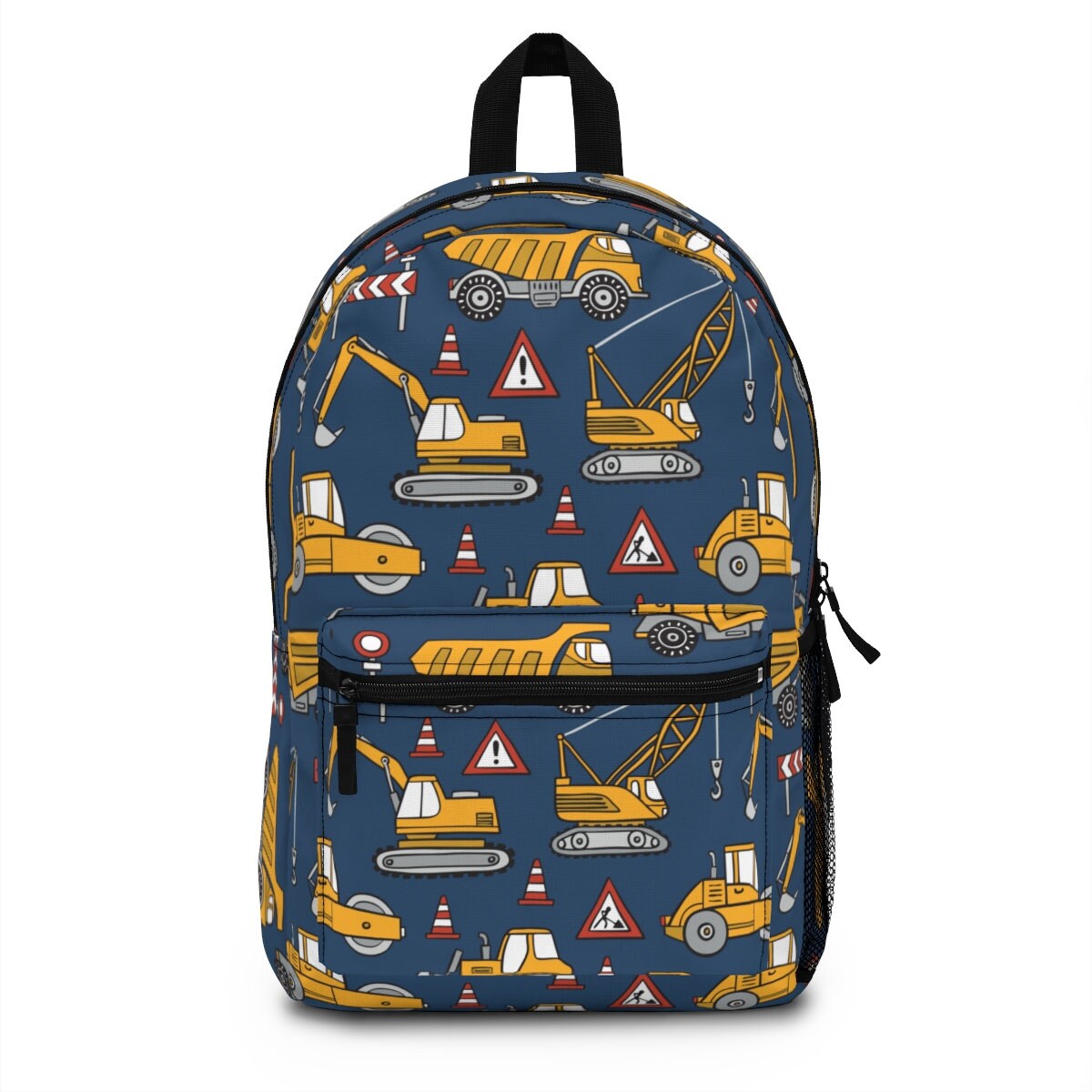 Kids construction backpack sale