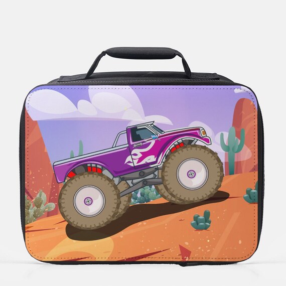 Lunch Box for Kids Insulated Monster Truck Lunch Bag Back to Etsy