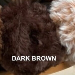 Knitted Cockapoo Teddy - Brown - Etsy