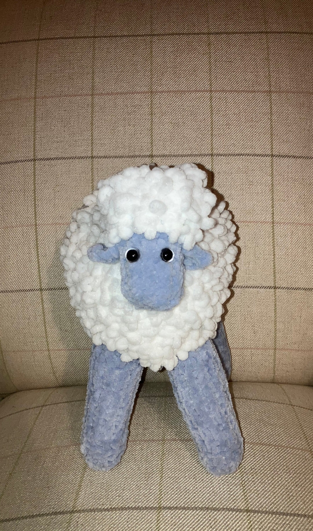 Knitted Sheep Toy Etsy