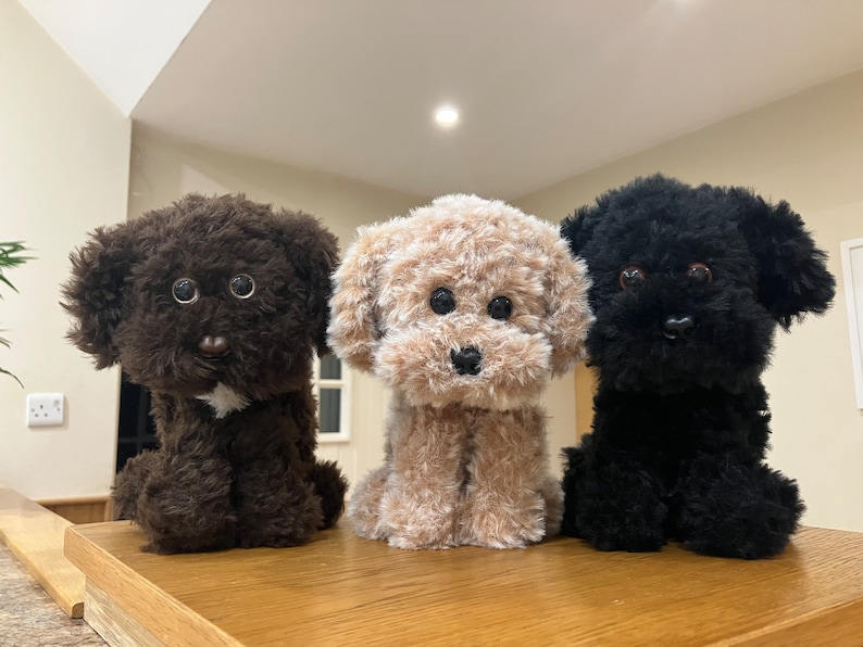 Knitted Cockapoo Teddy - Etsy