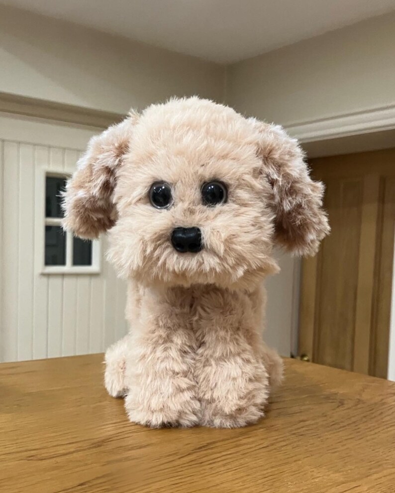 Knitted Cockapoo Teddy - Etsy