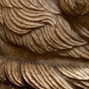 Curves, Florence -- Florence, Firenze, Italy, sculpture, stone, brown, abstract