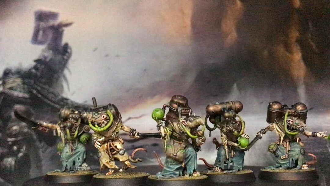 New Skaven Models Acolyte Globadiers High Detail Etsy