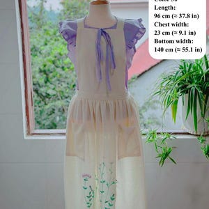 Linen Apron – Display Model, Like New, Clearance Items, Sample Sale