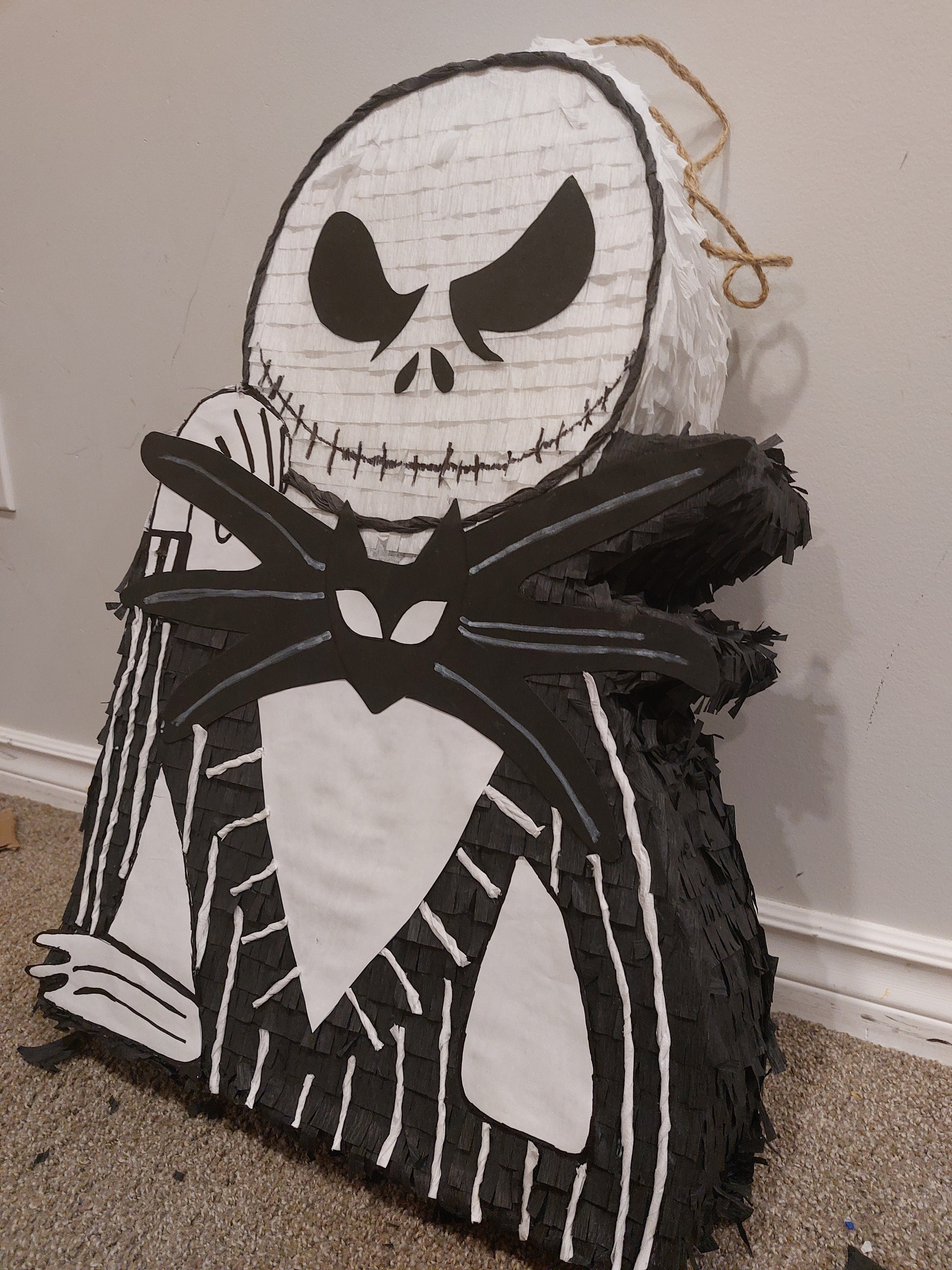 Jack Pinata, Halloween Party, Halloween Pinata, Skeleton Pinata, Jack Skellington Pinata, Scary