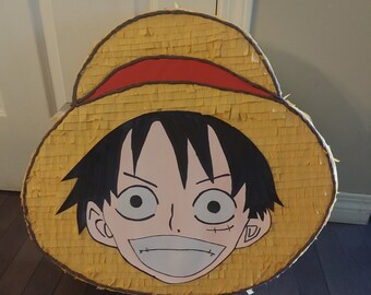 One piece Pinata Luffy pinata anime pinata one piece birthday one piece party luffy birthday